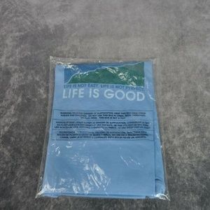 Life Is Good Tops - Life is Good Womens T-Shirt Life is Not Easy Life Is Good Tops - Life is Good Womens T-Shirt Life is Not Easy